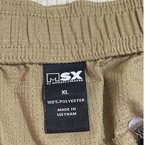 MSX BY MICHAEL STRAHAN, MEN'S BEIGE XL BERMUDA - Picture 3 of 6